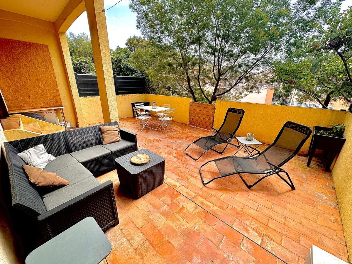 Appartement Proche Mer Avec Terrasse Et Jardin Privatif Hyères Dış mekan fotoğraf